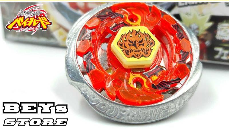 Beyblade Metal Fitgh Burn Phoenix BB47 - Takara Tomy - Conjunto